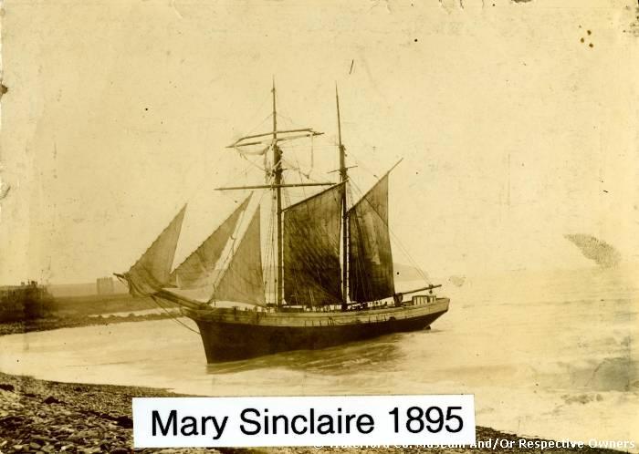 Mary Sinclaire Beached On Clonea Strand