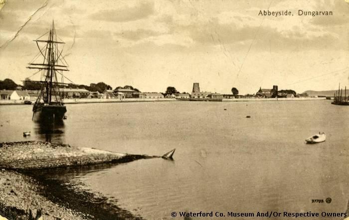 Sailing Boat Moored In Dungarvan Harbour