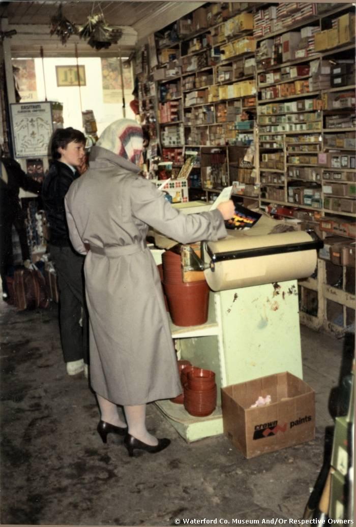 Interior Of M J Curran's Hardware Shop, Dungarvan