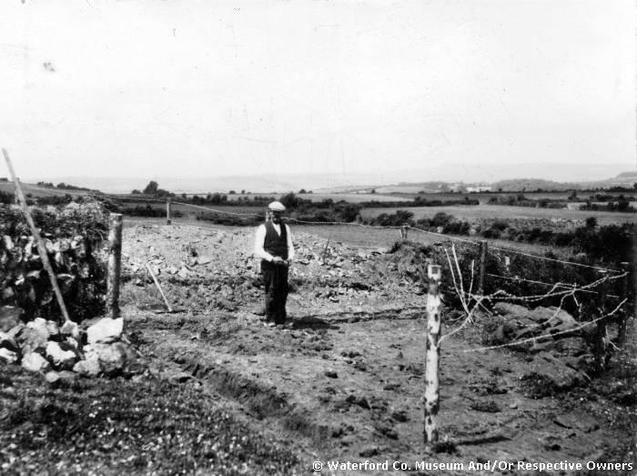 Mr Foley Constructing A Drop Fence For The Lisnakill Point To Point