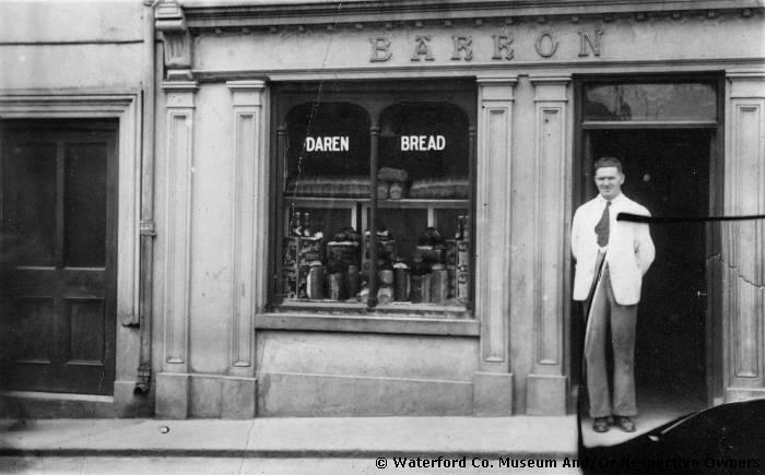 Joe Barron At Barron's Bakery, Shop, Cappoquin