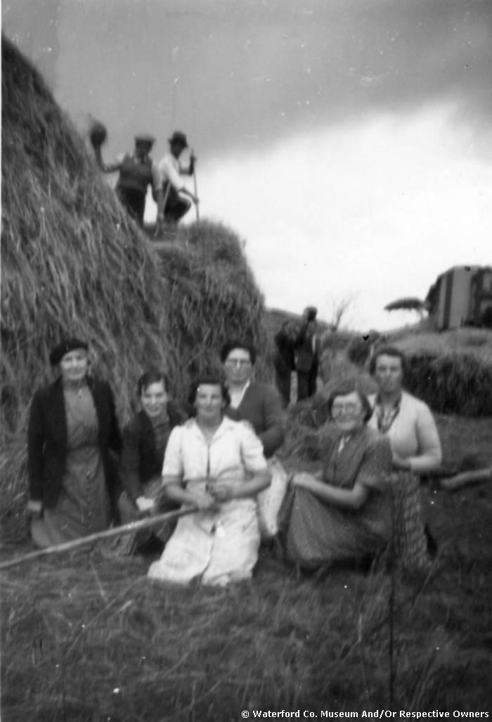 Threshing Straw, Dyrick, Ballinamult