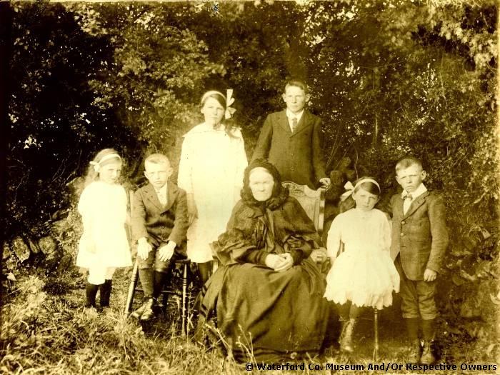 Mrs Walsh (Nee Hennebry) And Family, Kilrossanty