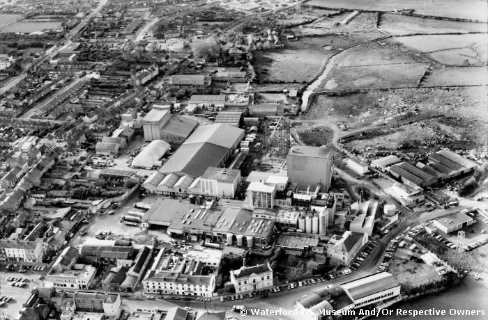 Aerial View Of Waterford Co-op And Dungarvan