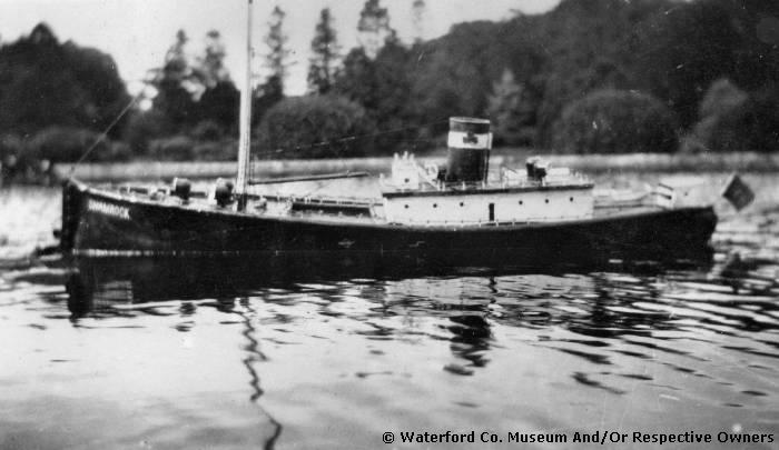 Model Boat In A Pond, Curraghmore House, Portlaw