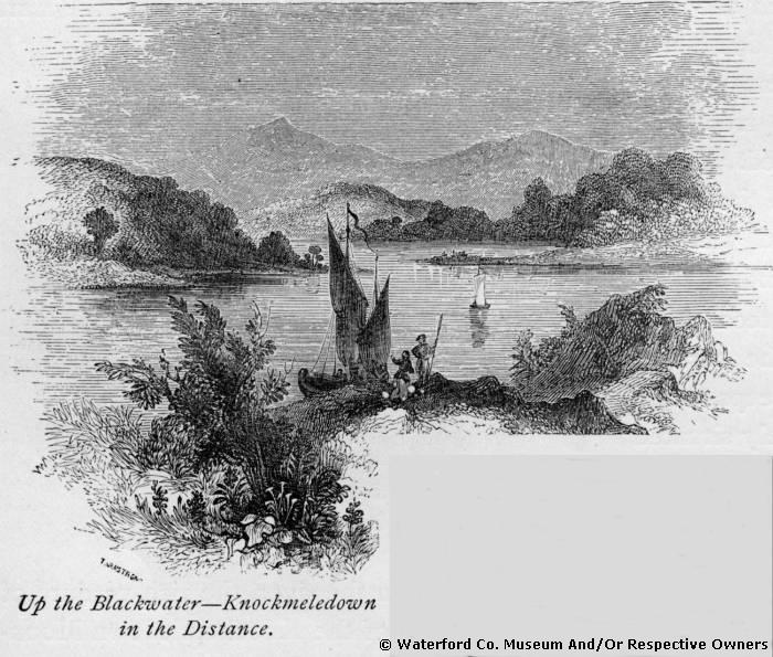 The River Blackwater And The Knockmealdown Mountains