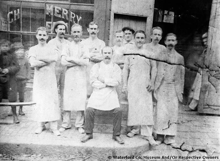 Bakery Workers Outside Merrys 