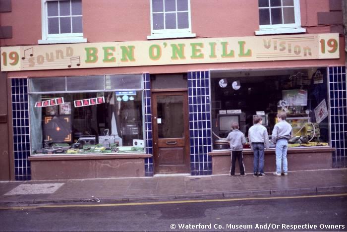 Ben O Neill, Sound & Vision Shop, Dungarvan