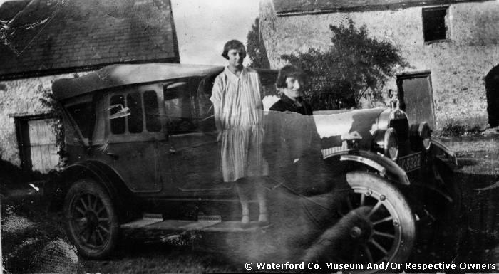 Miss Foley And Miss Birdie Hanley At Ballycoe, Dungarvan