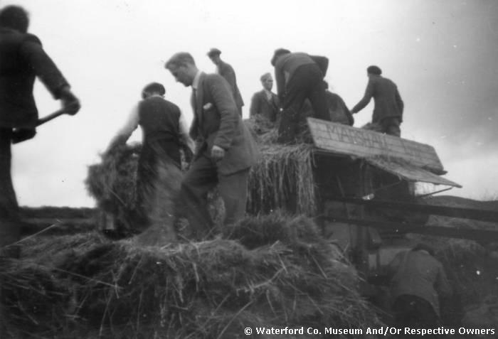 Threshing Straw, Dyrick, Ballinamult