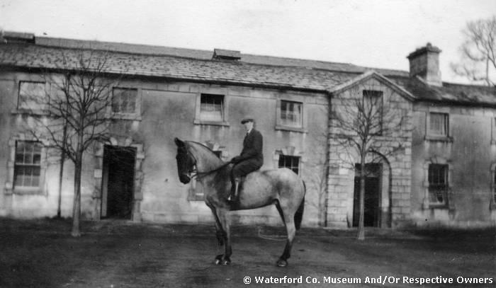 Derek ? On A Horse At Curraghmore House