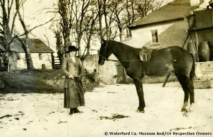 Kathleen With Lion Heart, Salterbridge House, Cappoquin