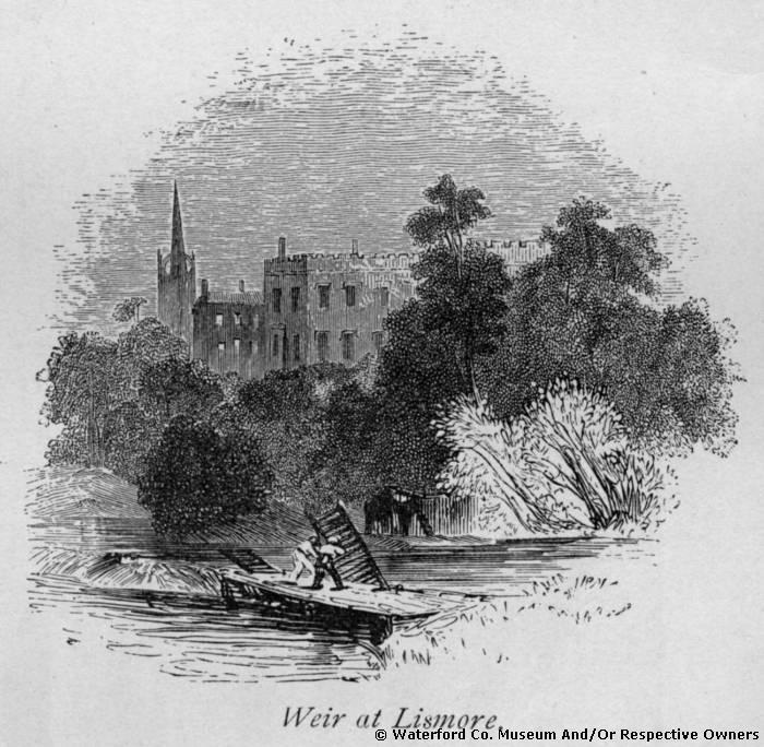 The Fishing Weir & Castle, Lismore