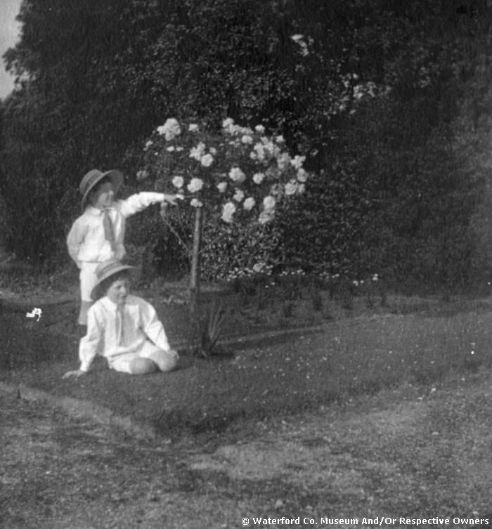 Boys In The Garden At Whitfield Court, Kilmeaden