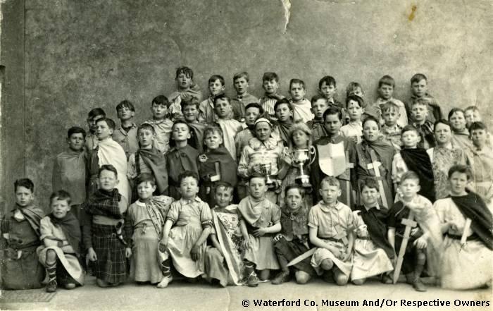 Pupils Of CBS Dungarvan In Costume For Cuchulain Play