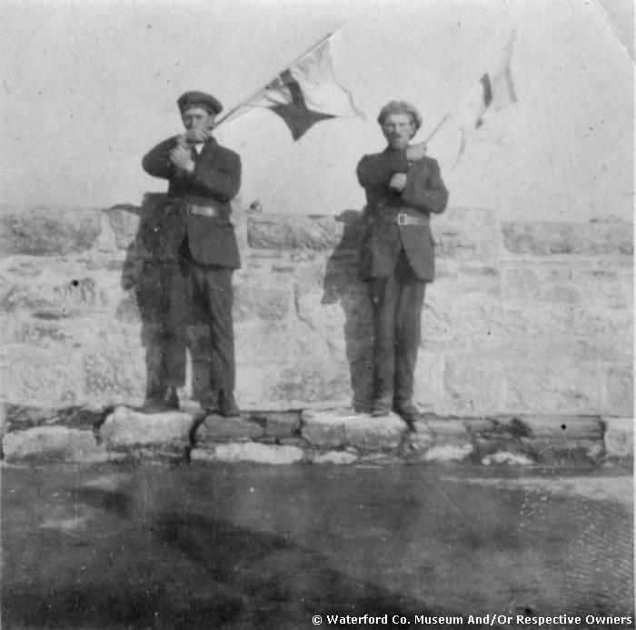 Two Republicans With Flags