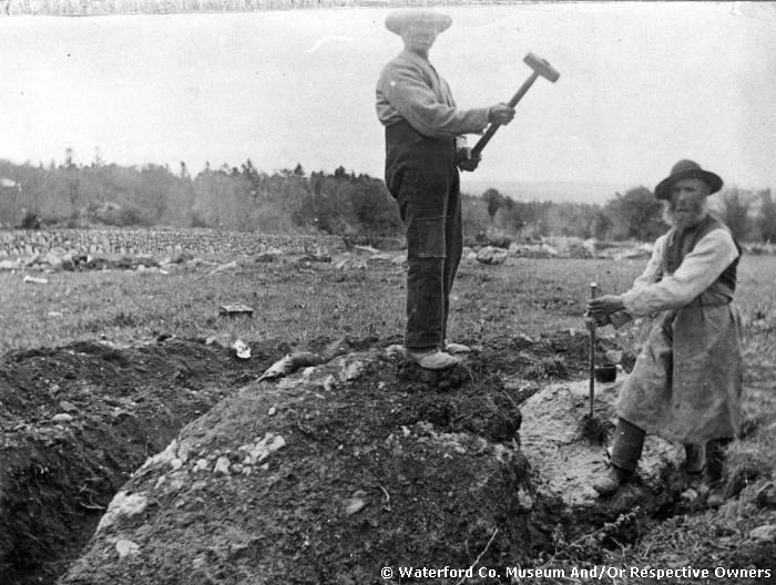 Breaking Rock At Comeragh House