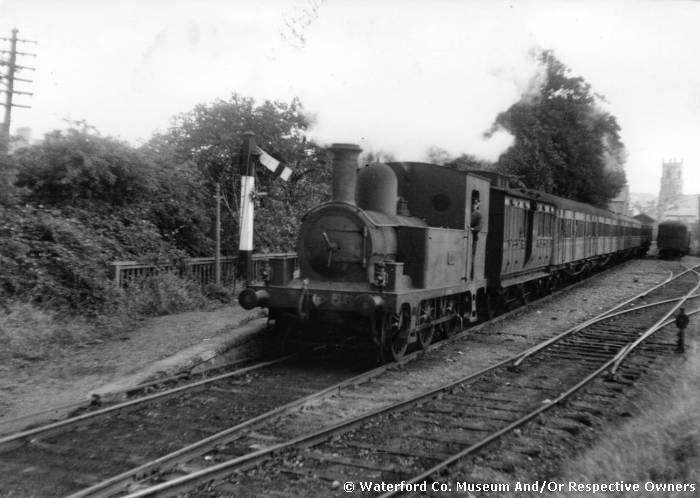Steam Train Leaving The Railway Station, Waterford