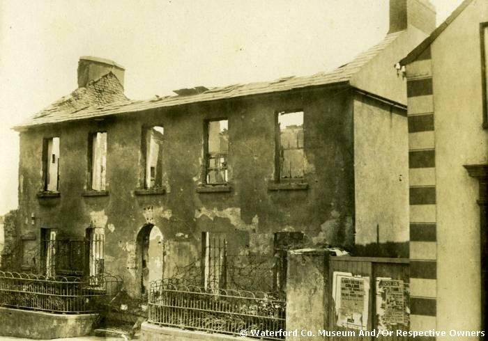 Burnt Out RIC Barracks, Tramore