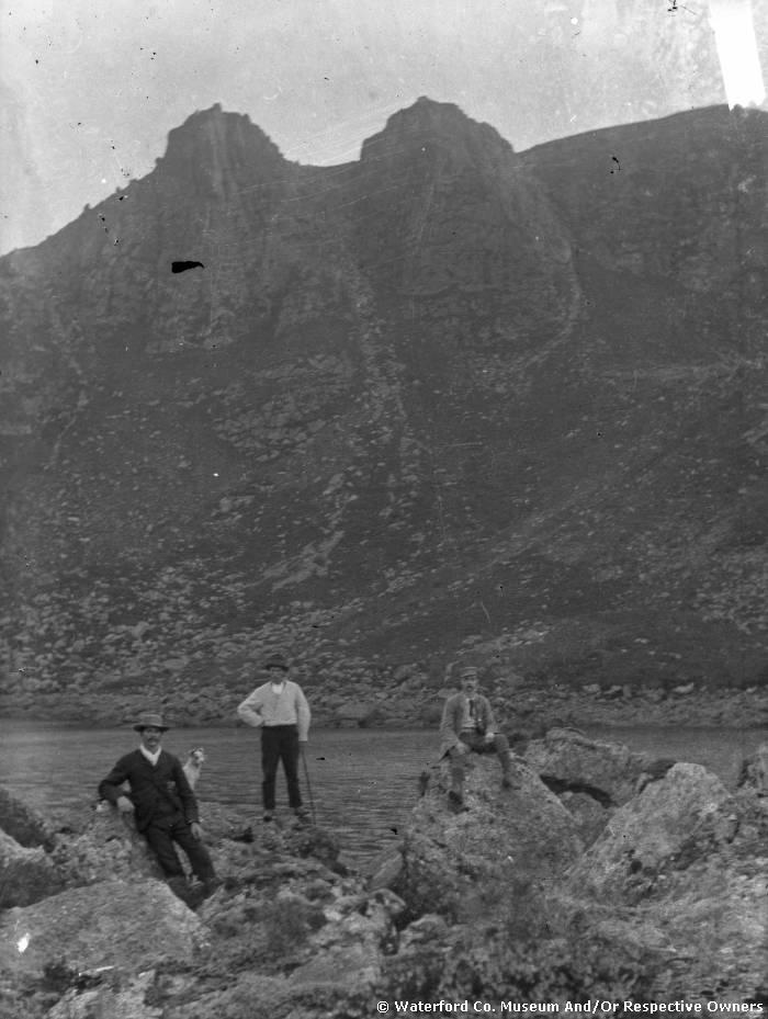 Group of Men At Crotty's Lake