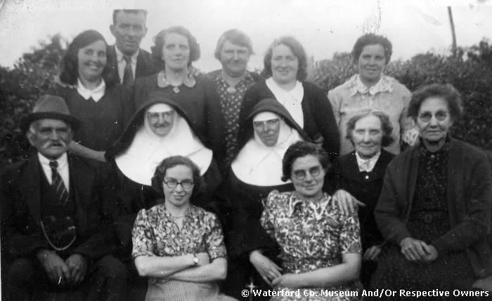 Sister Augustine With Her Family, Ballinacourty
