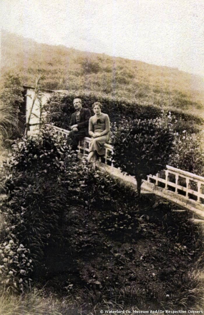 Jack Daly, With Daughter Nellie, Ballyvoyle, Stradbally