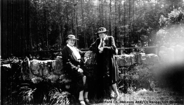 Lady Gough Dower And An Unidentified Lady At Colligan