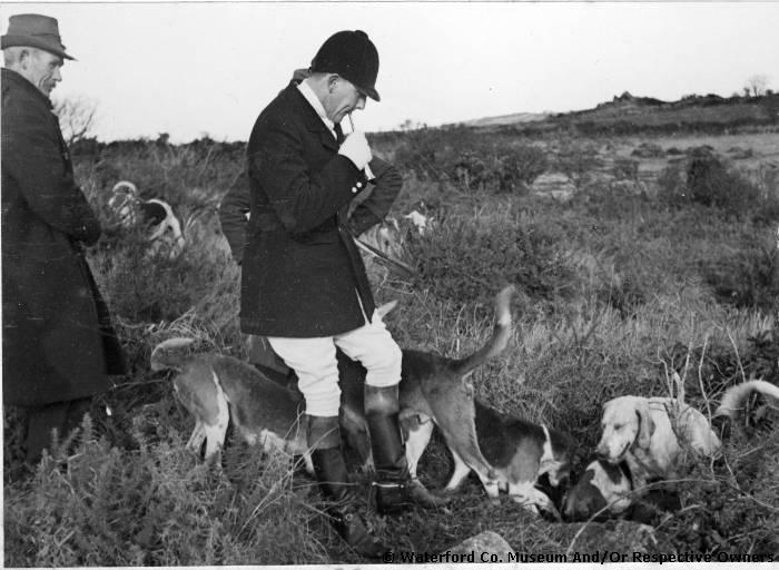 Huntsman Dick Russell Blowing Horn