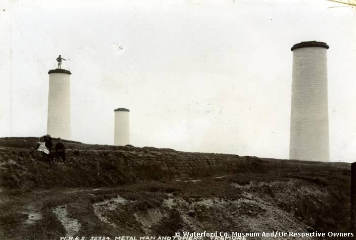 Metal Man And Towers, Tramore