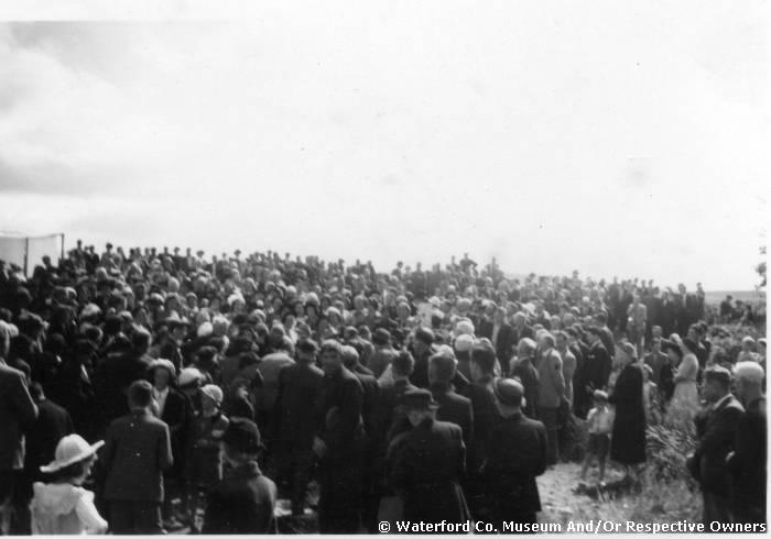 Group Of People At The Holy Well, Clashmore