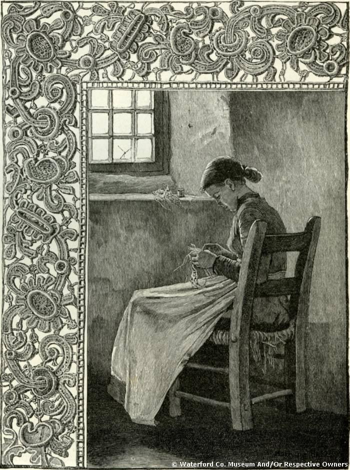 Lace Making In Cappoquin