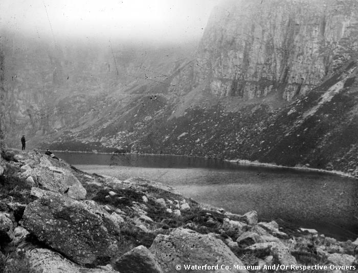 Unidentified Group At A Lake In The Comeraghs