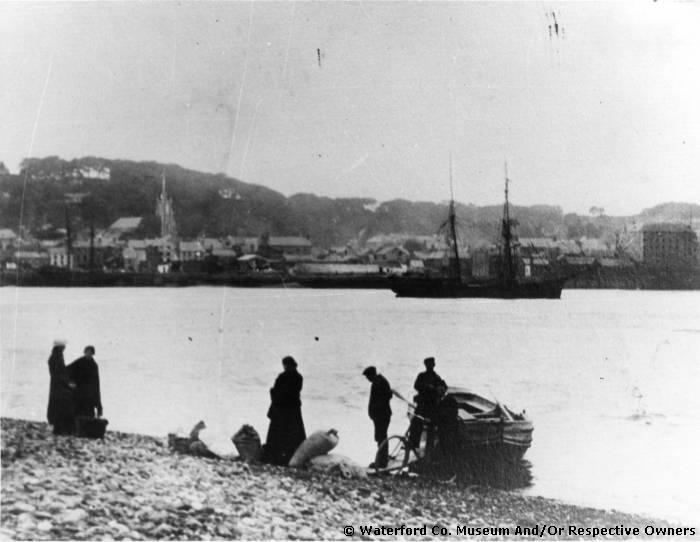 Ferry Boat At Kinsalebeg