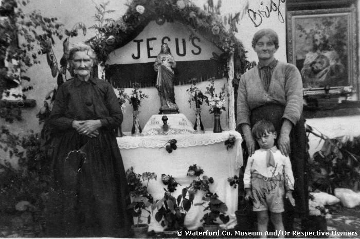 Street Altar For Religious Procession, Dungarvan