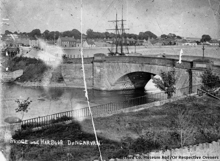 Dungarvan Bridge and Harbour