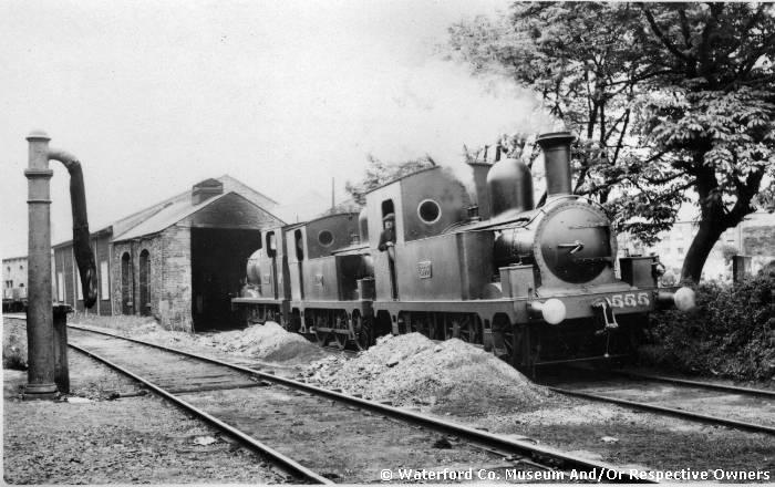 Two Steam Engines, Waterford And Tramore Railway