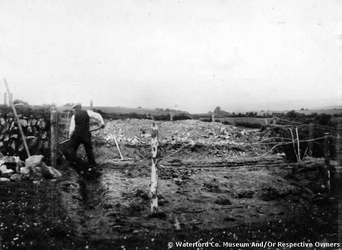 Mr Foley Constructing A Drop Fence, Lisnakill Point To Point