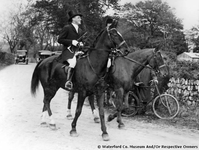 Two Huntsmen On A Road Near Gracedieu
