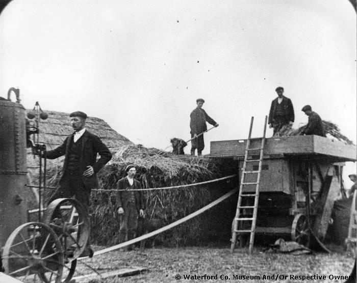 Threshing At Annestown House