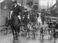 Hunt Parading Through Tramore Town