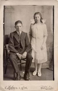 Portrait Of Patrick And Eileen Power, Ballylemon