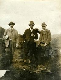 Three Unidentified Men In The Comeragh Mountains