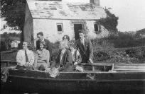 Whelan Family In A Boat, Aglish 