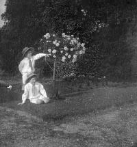 Boys In The Garden At Whitfield Court, Kilmeaden
