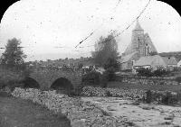 Nire Church With Bridge And River