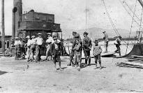 Farmers Unload The SS Cargan, During Strike In 1922
