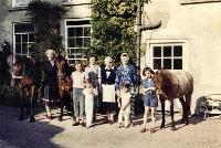 Family And Staff At Woodhouse, Stradbally