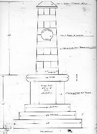 Technical Drawing, Erin&rsquo;s Hope Monument, Helvick, Ring
