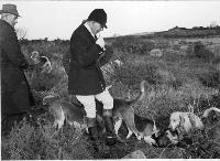 Huntsman Dick Russell Blowing Horn