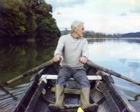 Jack Whelan In A Rowing Boat On The River Blackwater